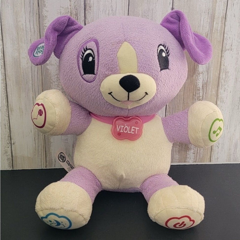 Leapfrog My Pal Violet Girl Learning Educational 13" Purple Electronic Toy Baby